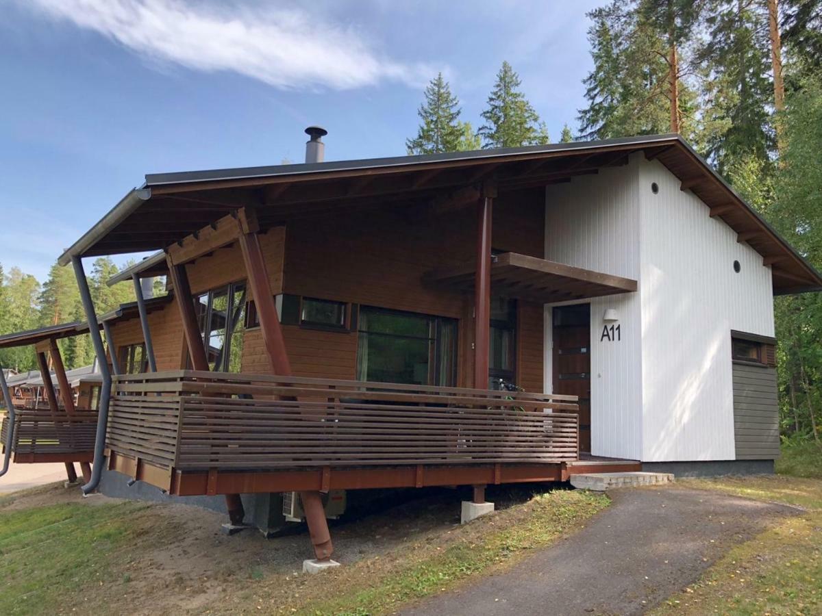Saimaa Style Spa Chalet Virasoja Exterior foto
