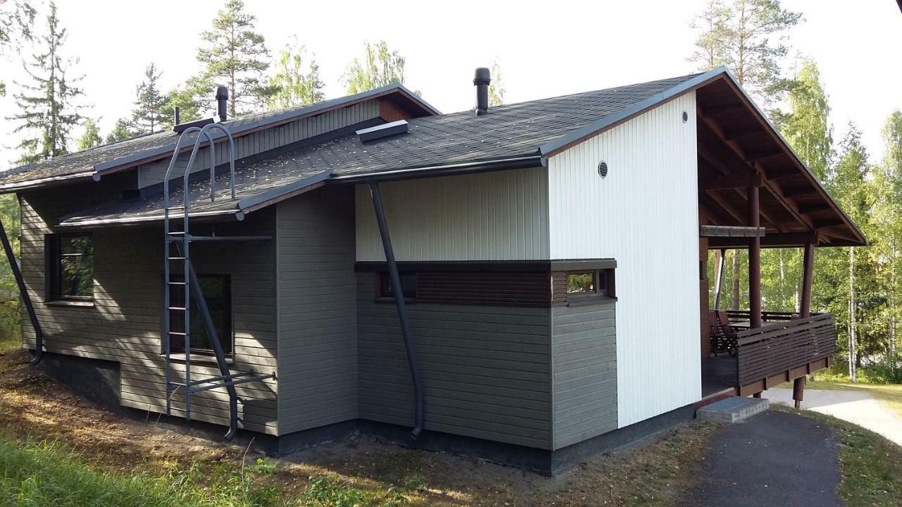 Saimaa Style Spa Chalet Virasoja Exterior foto
